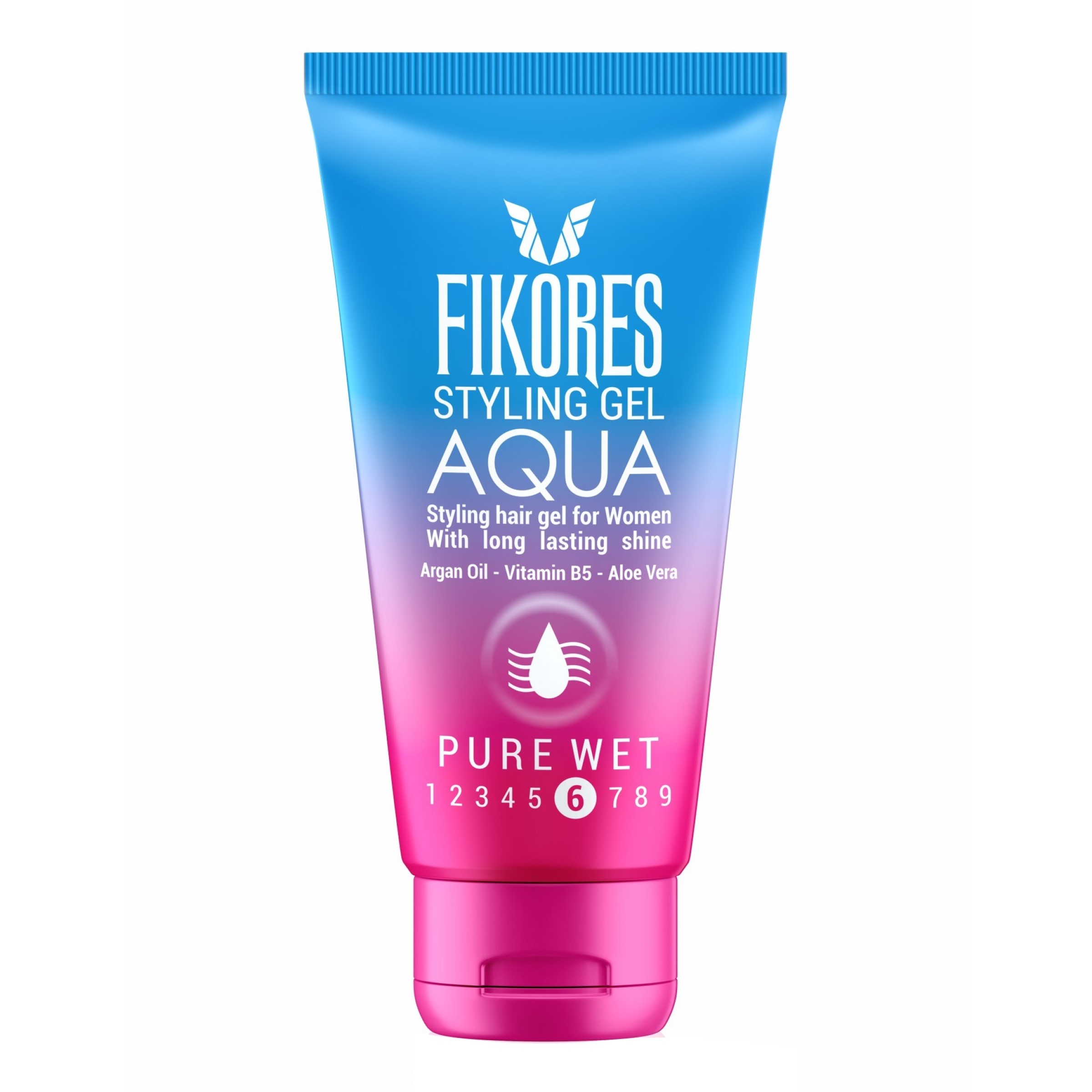 ژل مو فیکورس مدل aqua حجم 150 میلی لیتر