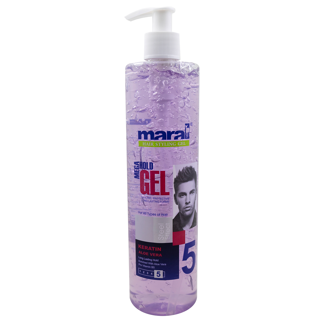 ژل مو مارال مدل b1221 حجم 450 میلی لیتر