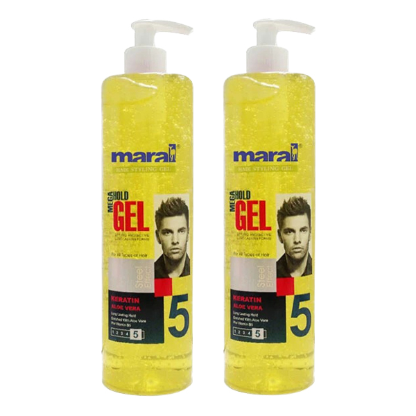 ژل مو مارال مدل y1221 حجم 450 میلی لیتر مجموعه دو عددی