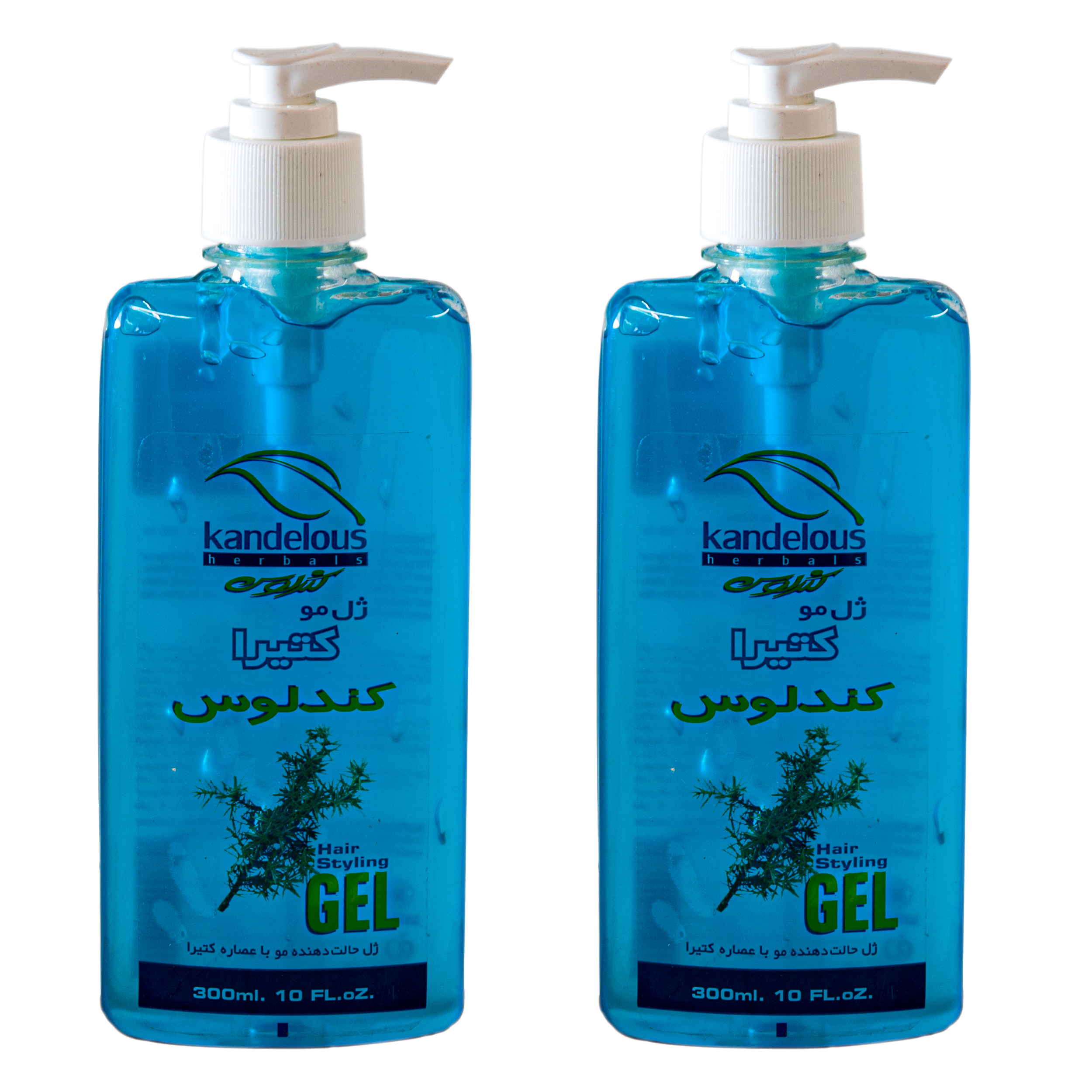ژل مو کندلوس مدل کتیرا وزن 300 گرم بسته 2 عددی