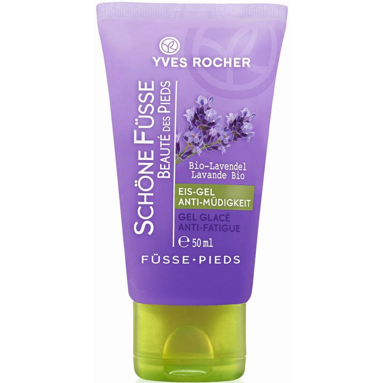 ژل پا ایو روشه سری pretty feet مدل lavender حجم 50 میلی لیتر