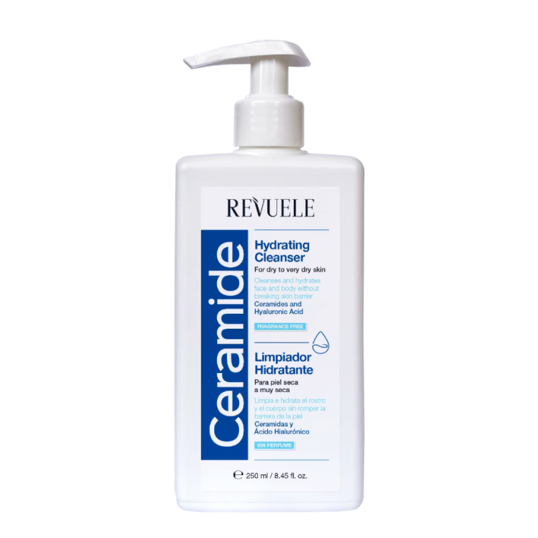 ژل پاک کننده آرایش صورت رووئله مدل ceramide حجم 250 میلی لیتر