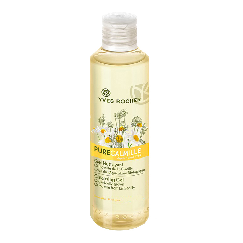 ژل پاک کننده صورت ایو روشه مدل pure calmille حجم 190 میلی لیتر