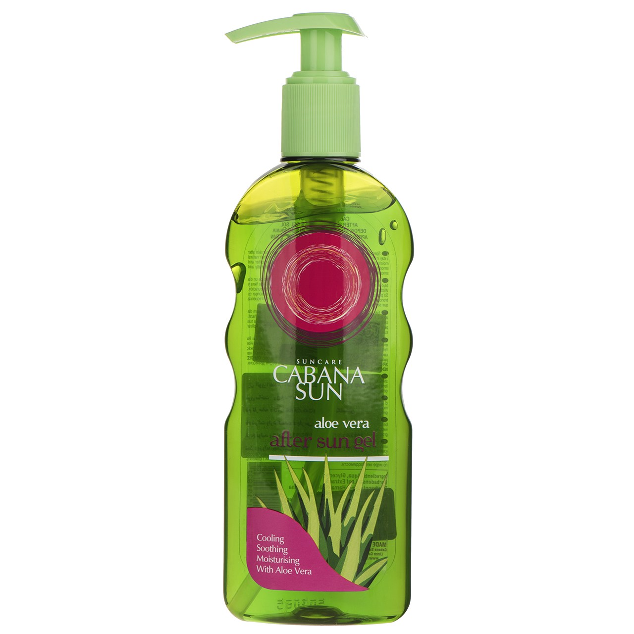 ژل پس از آفتاب کابانا سان مدل aloe vera حجم 200 میلی لیتر