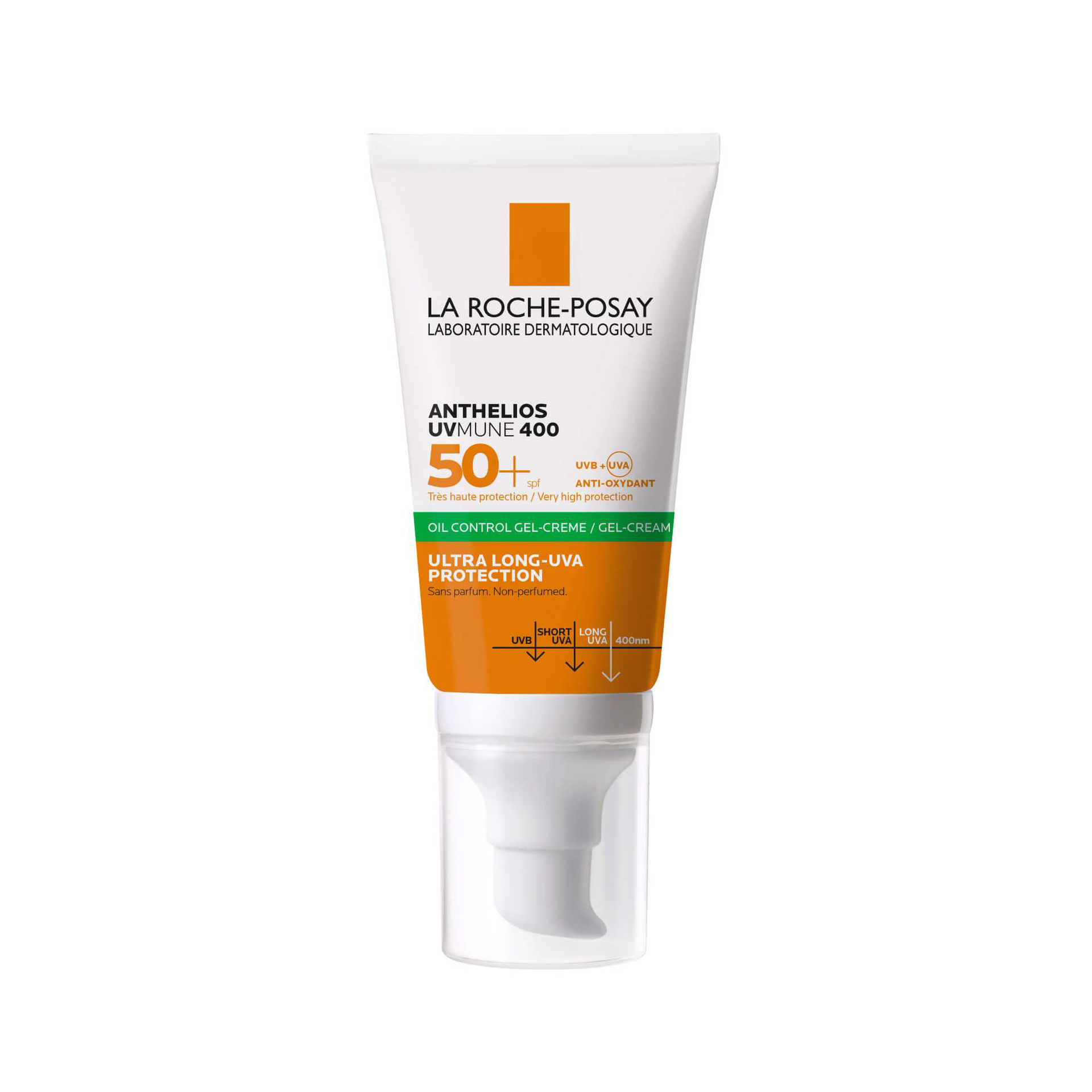 ژل کرم ضد آفتاب لاروش پوزای مدل uvmune400 oilcontrol حجم 50 میلی لیتر