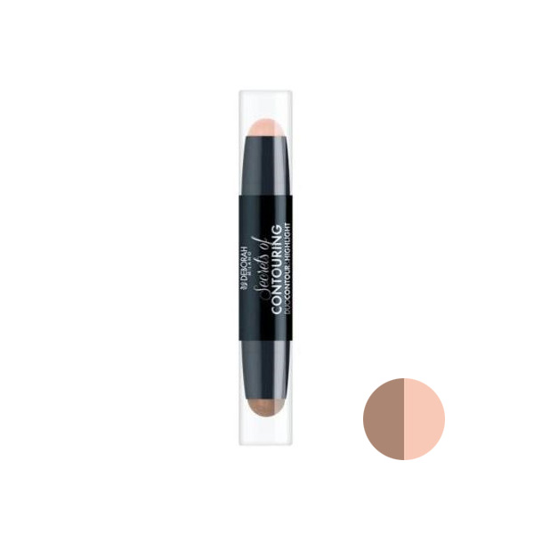 کانتورینگ و هایلاتیر دبورا مدل secrets of contouring شماره 01