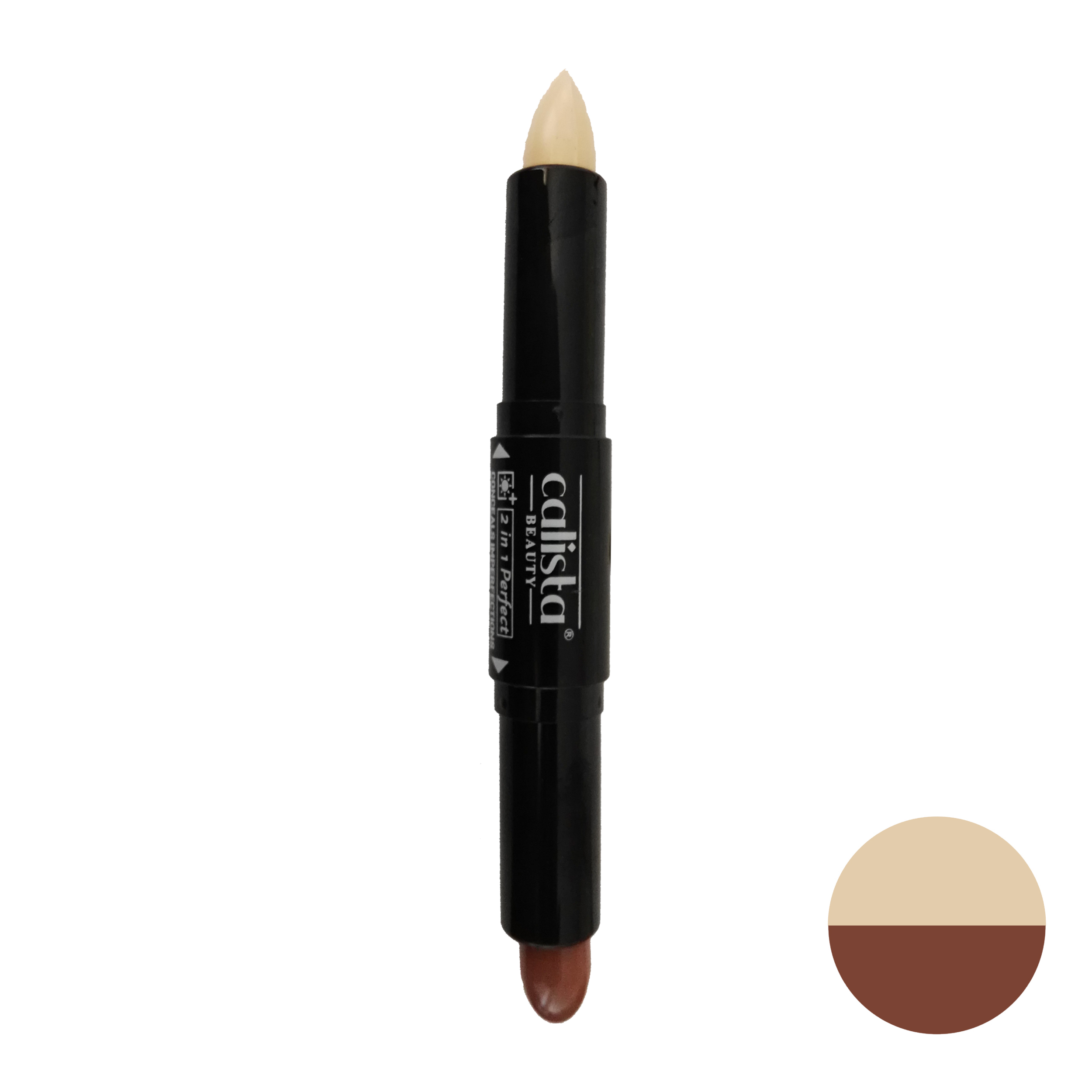کانسیلر و کانتورینگ کالیستا بیوتی مدل perfect beauty شماره c12
