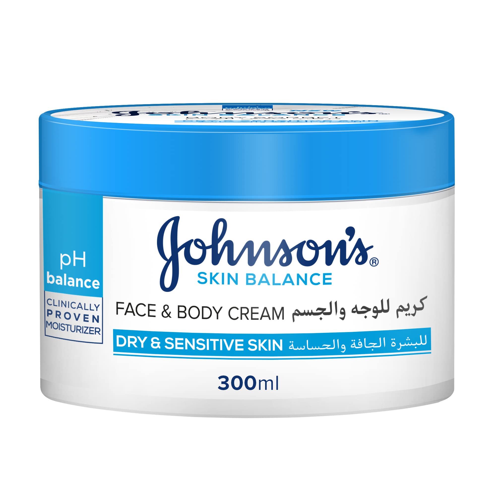 کرم آبرسان جانسون مدل skin balance حجم 300 میلی لیتر