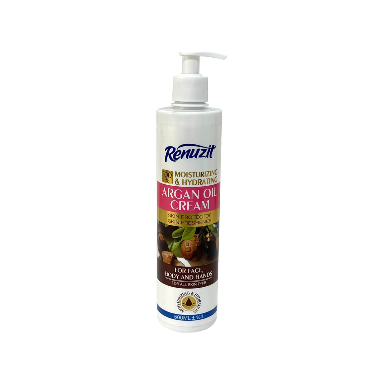 کرم آبرسان رینوزیت مدل argan حجم 500 میلی لیتر