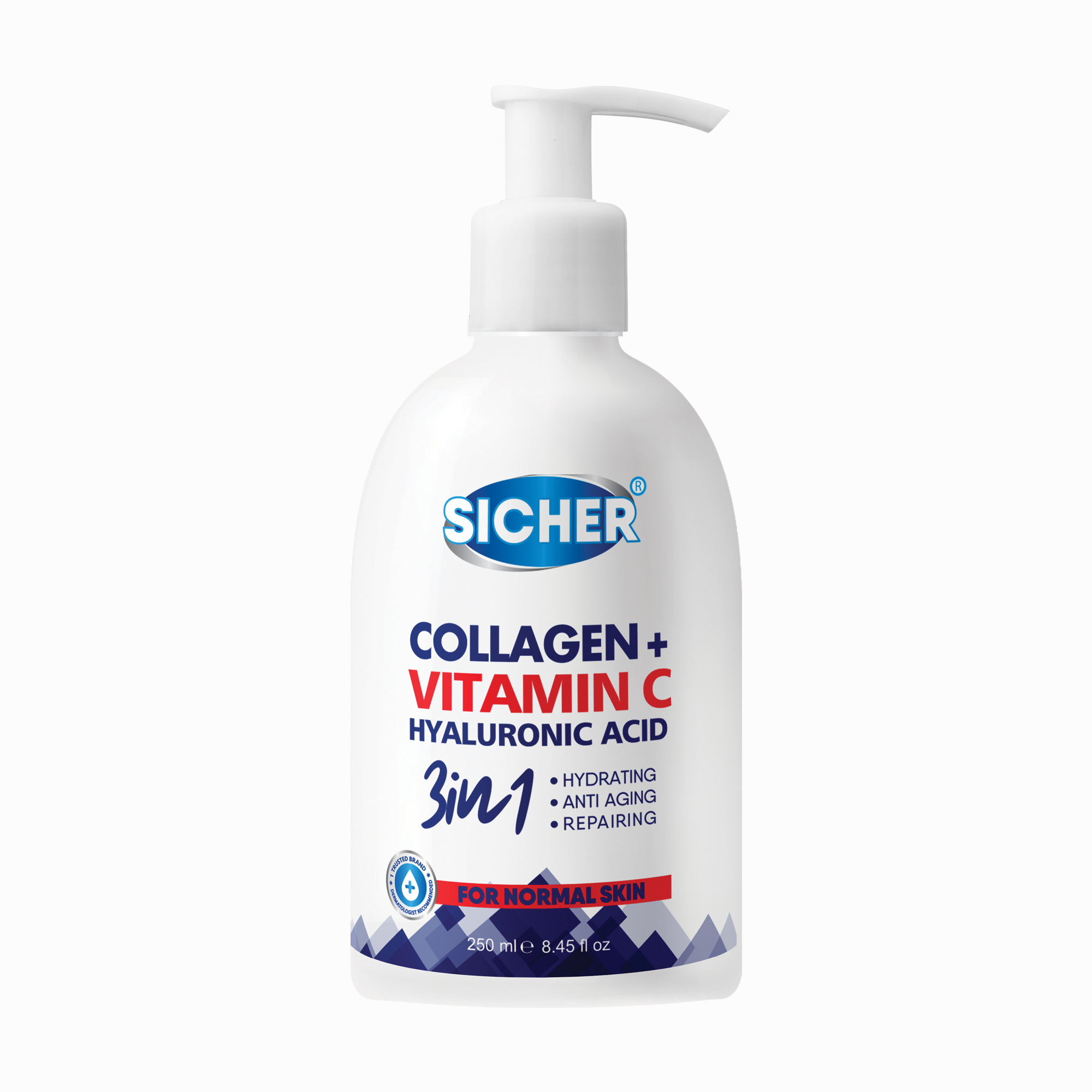 کرم آبرسان سیچر مدل vitamin c حجم 250 میلی لیتر