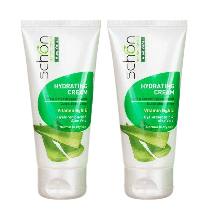 کرم آبرسان شون مدل aloe vera حجم 50 میلی لیتر مجموعه 2 عددی