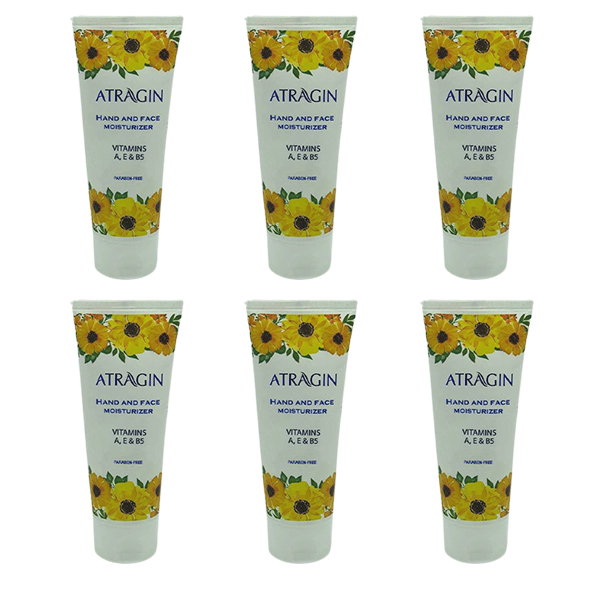 کرم آبرسان عطرآگین مدل گل حجم 75 میلی لیتر مجموعه 6 عددی