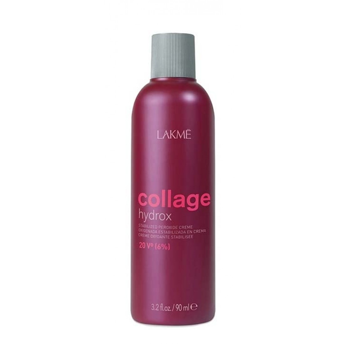 کرم اکسیدان لاکمه مدل collage hydrox شش درصدی حجم 90 میلی لیتر