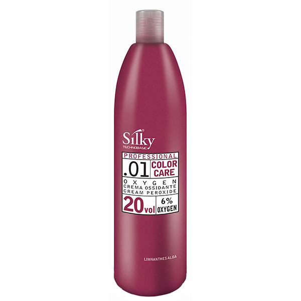 کرم اکسیدان مو سیلکی مدل color care شش درصدی حجم 150 میلی لیتر