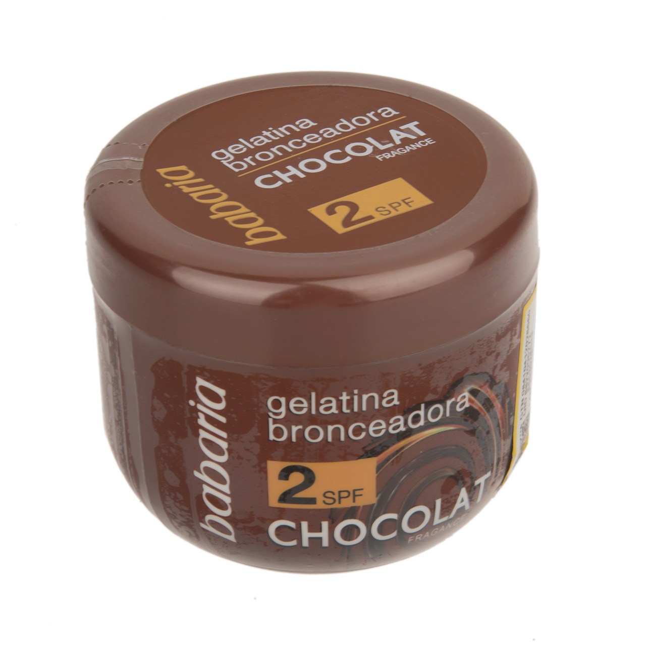 کرم برنز کننده باباریا مدل chocolat spf2 حجم 200 میلی لیتر