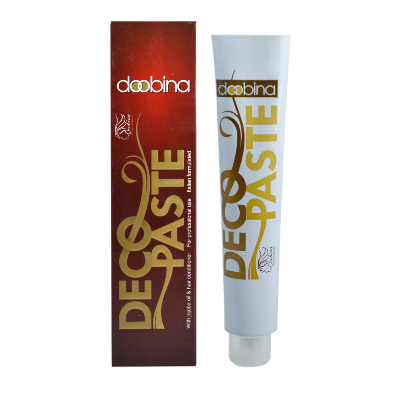 کرم بی رنگ کننده مو دوبینا مدل deco paste حجم 120 میلی لیتر