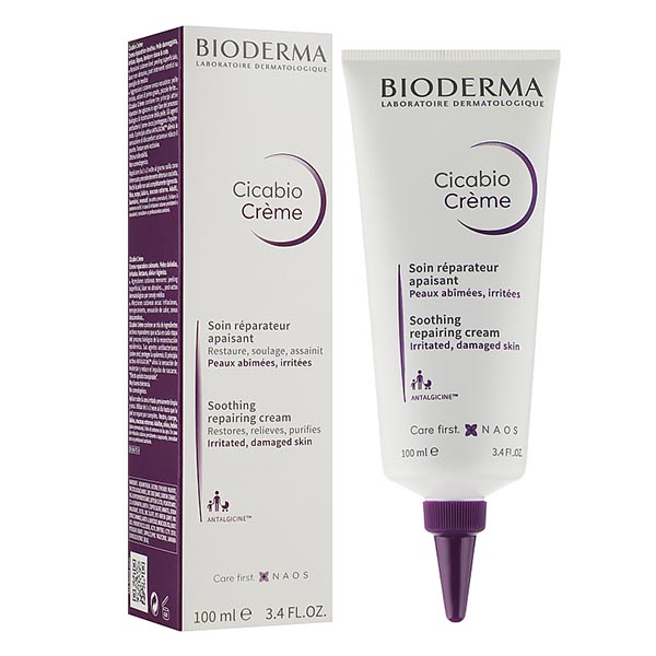 کرم ترمیم کننده بایودرما مدل cicabio حجم 100 میلی لیتر