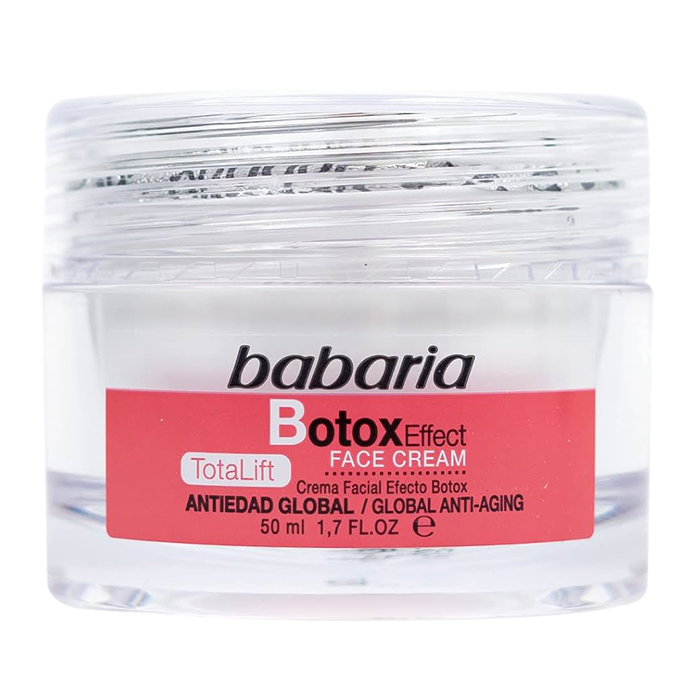 کرم جوان کننده باباریا مدل botox effect حجم 50 میلی لیتر