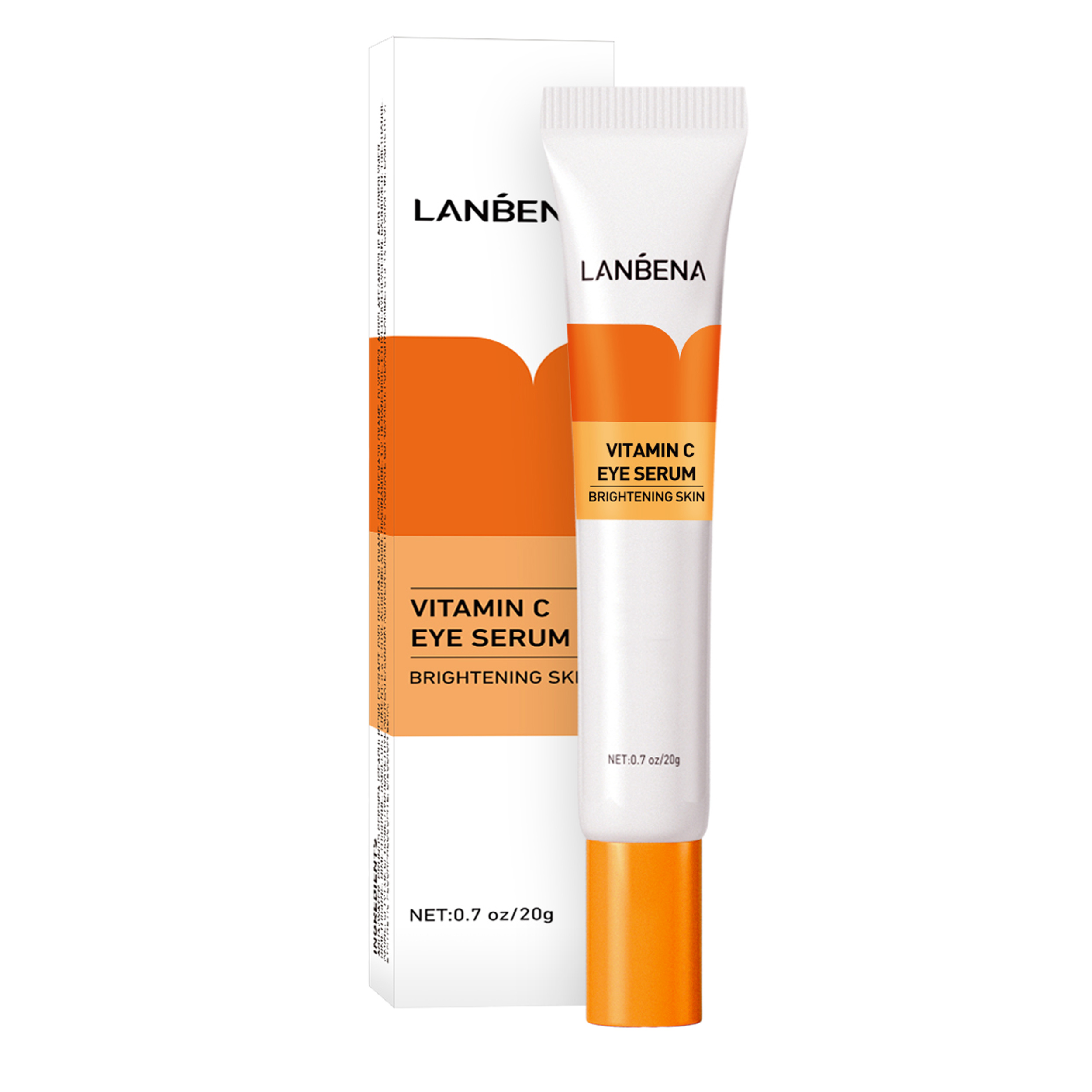 کرم دور چشم لنبنا مدل ویتامین c وزن 20 گرم