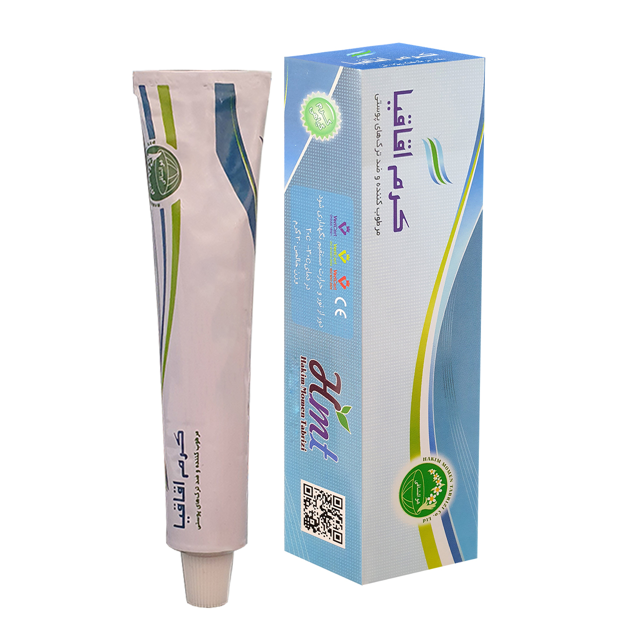 کرم رفع ترک بدن اقاقیا مدل hmt وزن 30 گرم
