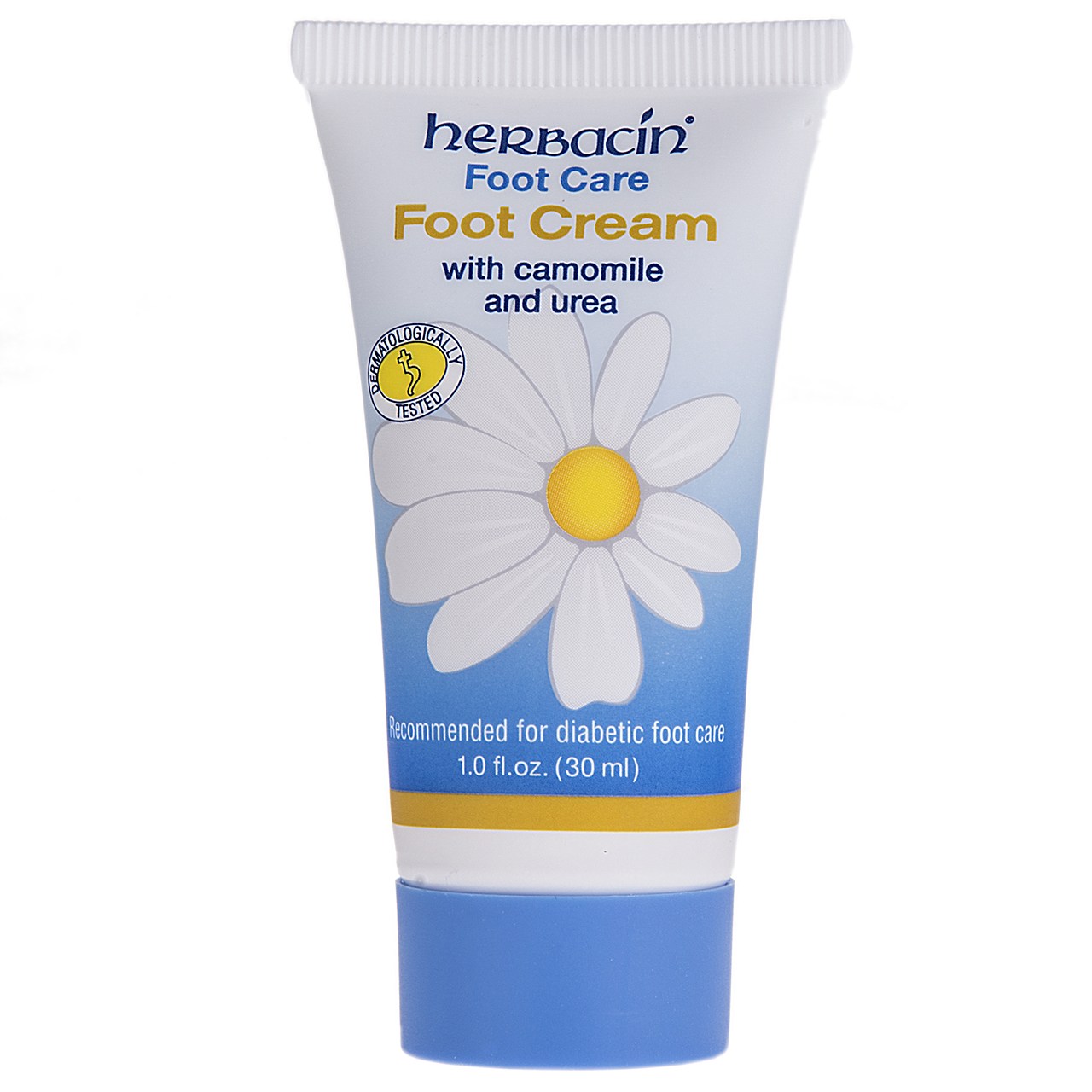 کرم رفع ترک پا هرباسین مدل foot cream حجم 30 میلی لیتر
