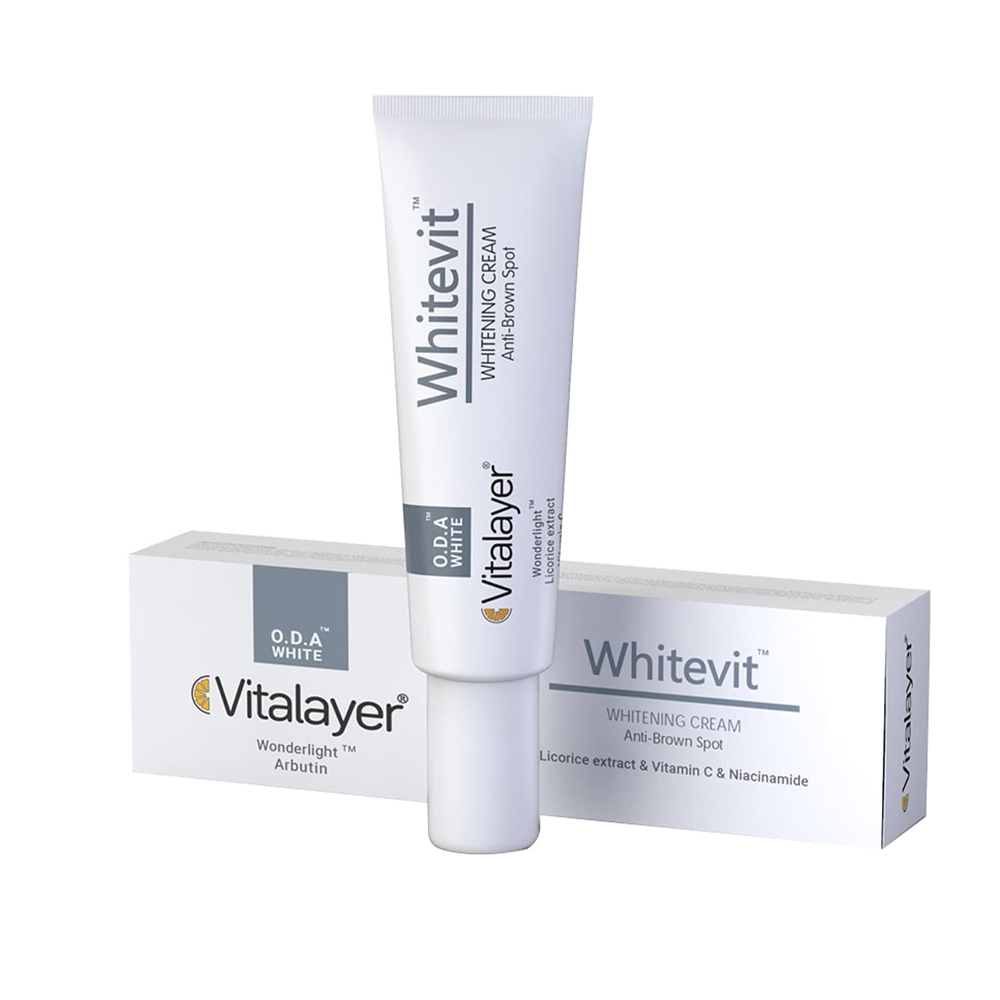 کرم روشن کننده ویتالیر مدل whitevit حجم 30 میلی لیتر
