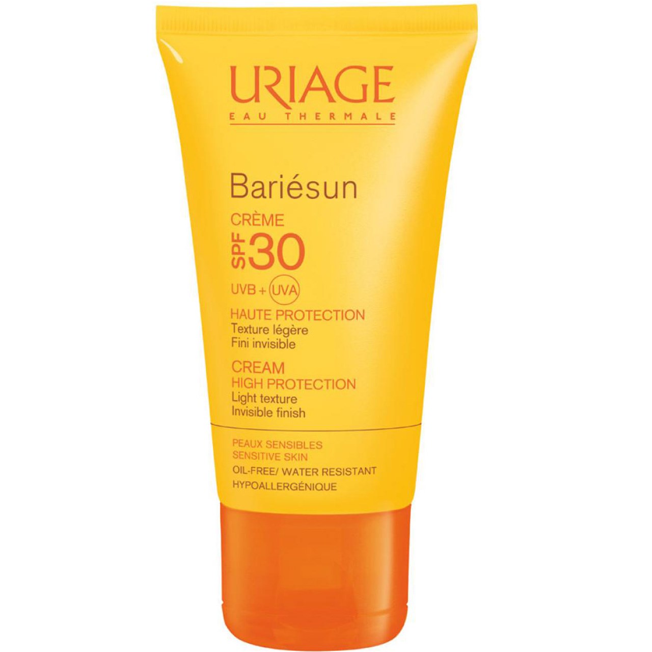 کرم ضد آفتاب اوریاژ سری bariesun مدل invisible finish spf 30 حجم 50 میلی لیتر