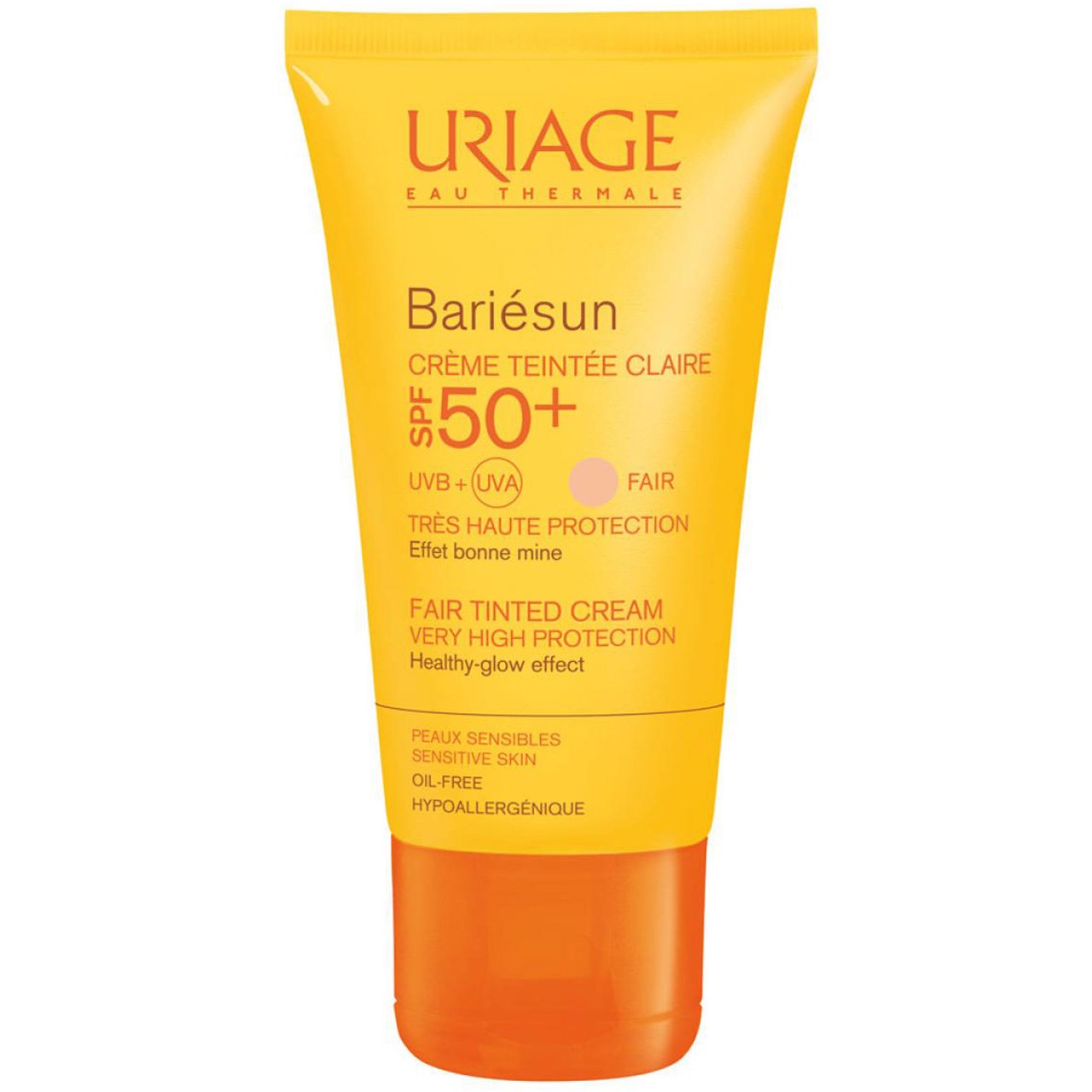 کرم ضد آفتاب اوریاژ سری bariesun مدل light حجم 50 میلی لیتر