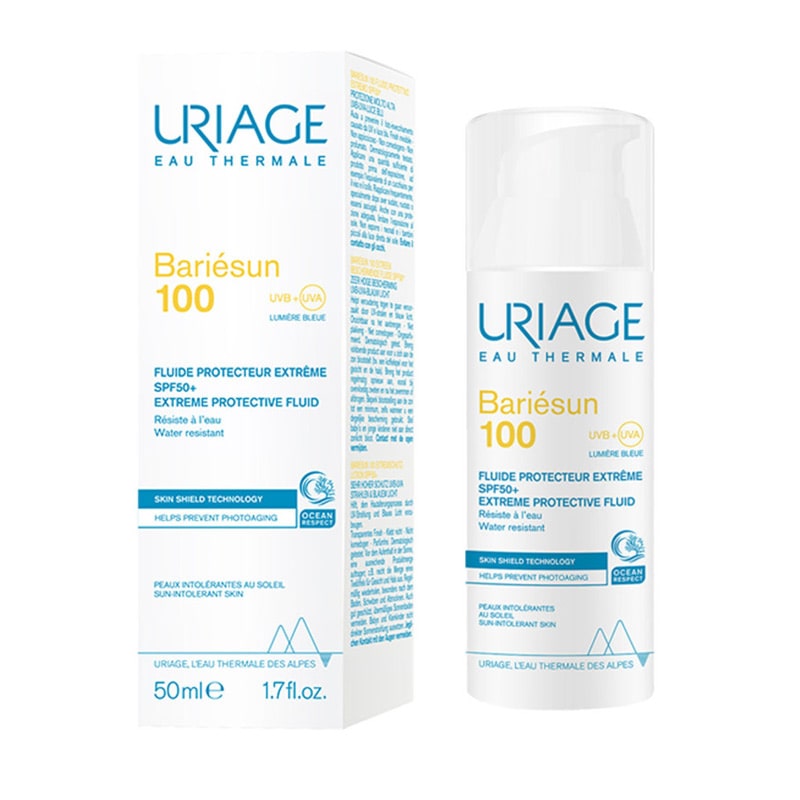 کرم ضد آفتاب بدون رنگ اوریاژ spf 100 مدل بریسان ‌مناسب پوست‌های حساس حجم 50 میلی‌لیتر
