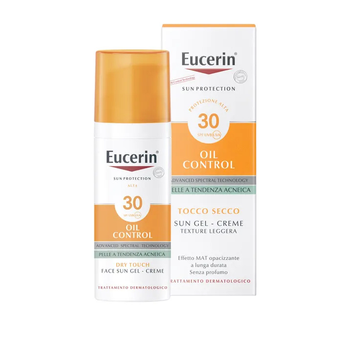 کرم ضد آفتاب بدون رنگ اوسرین spf 30 مدل 02 مناسب پوست‌های چرب حجم 50 میلی‌لیتر