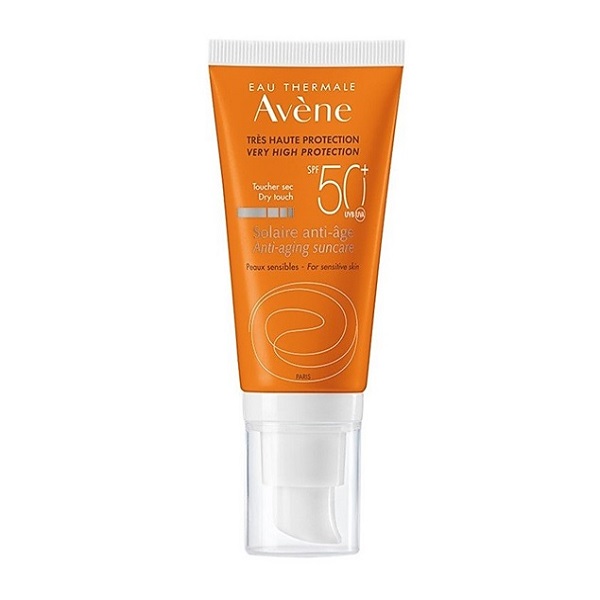 کرم ضد آفتاب بدون رنگ اون spf 50 مدل anti ageing protection ‌مناسب پوست‌های حساس حجم 50 میلی‌لیتر