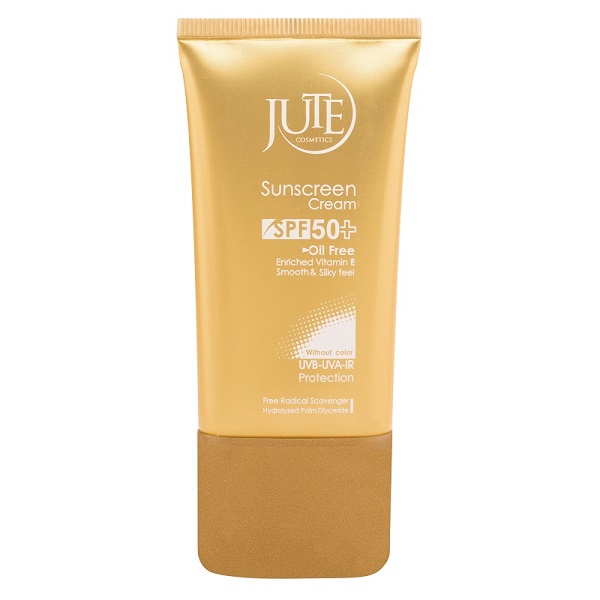 کرم ضد آفتاب بدون رنگ ژوت spf 50 مدل smooth silky feel مناسب پوست های چرب حجم 40 میلی لیتر ‌