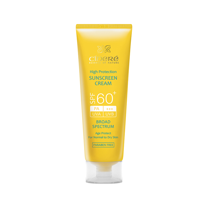 کرم ضد آفتاب بی رنگ سینره مدل spf60 مناسب انواع پوست حجم 50 میلی لیتر