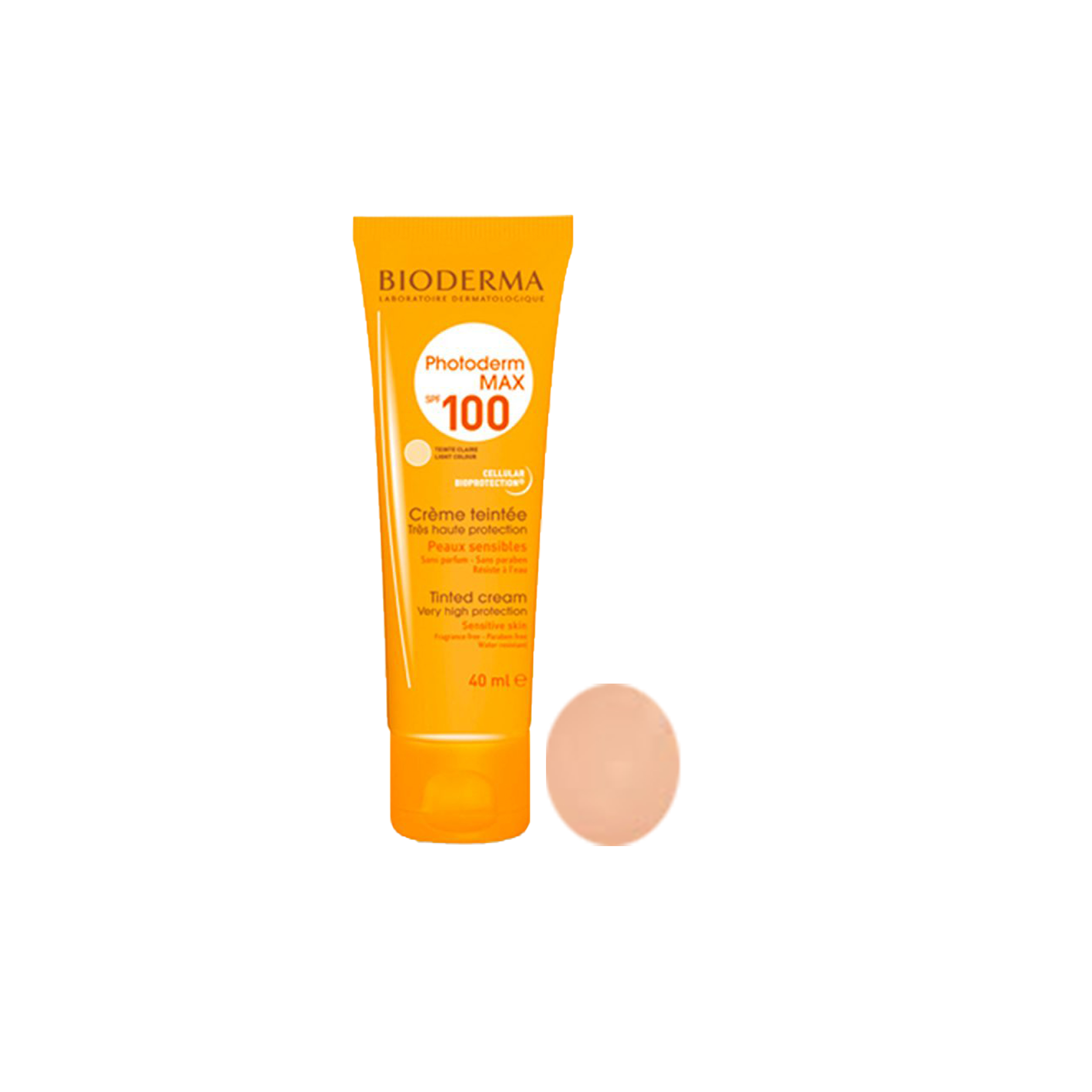 کرم ضد آفتاب بیودرما مدل potoderm max حجم 40 میلی لیتر