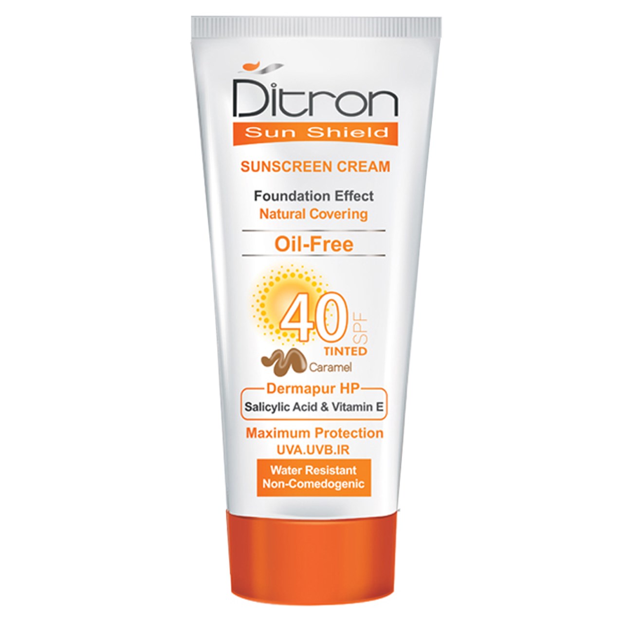 کرم ضد آفتاب دیترون مدل caramel spf40 حجم 40 میلی لیتر