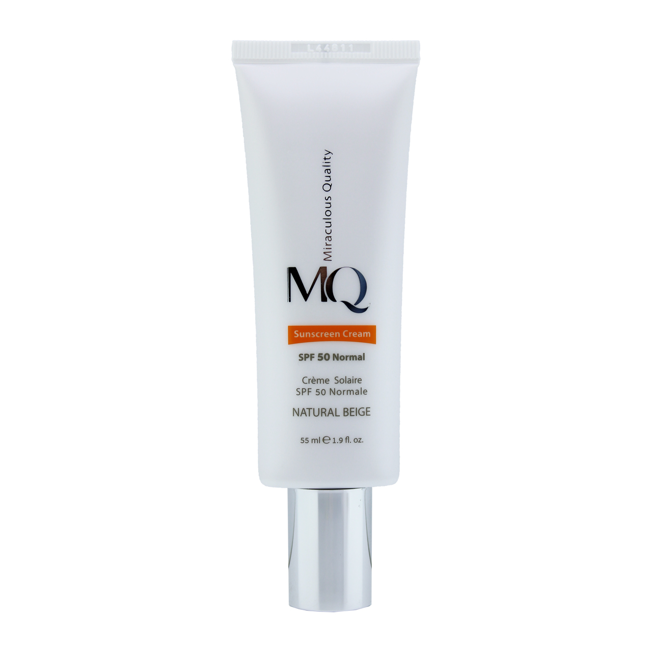 کرم ضد آفتاب رنگی ام کیو مدل natural beige normal حجم 55 میلی لیتر