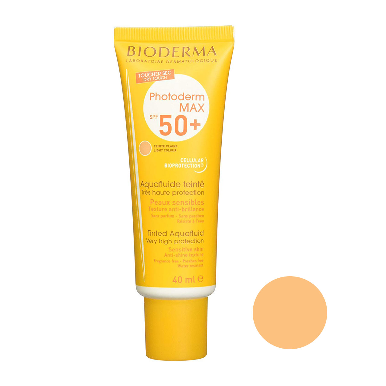 کرم ضد آفتاب رنگی بایودرما مدل photoderm max حجم 40 میلی لیتر