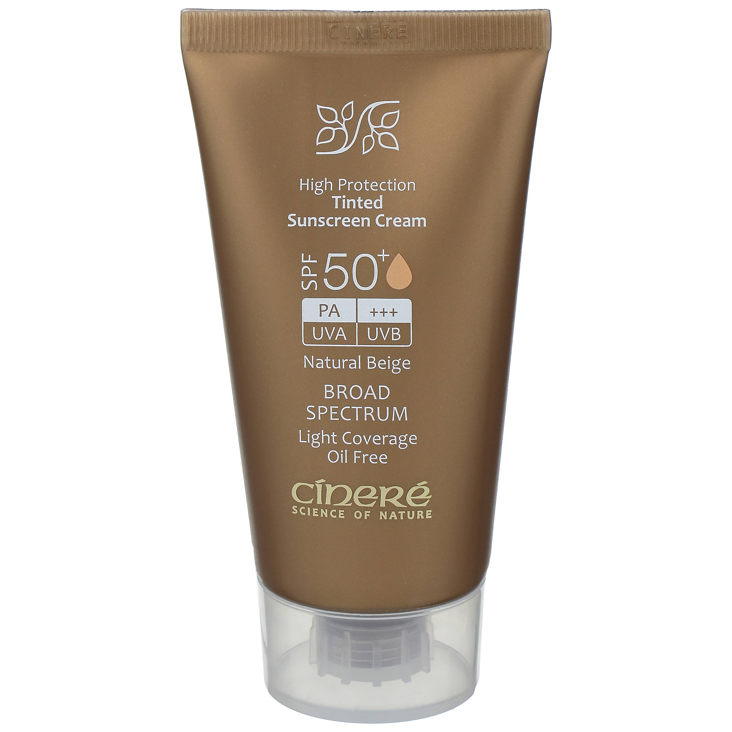 کرم ضد آفتاب سینره مدل spf50 حجم 50 میلی لیتر