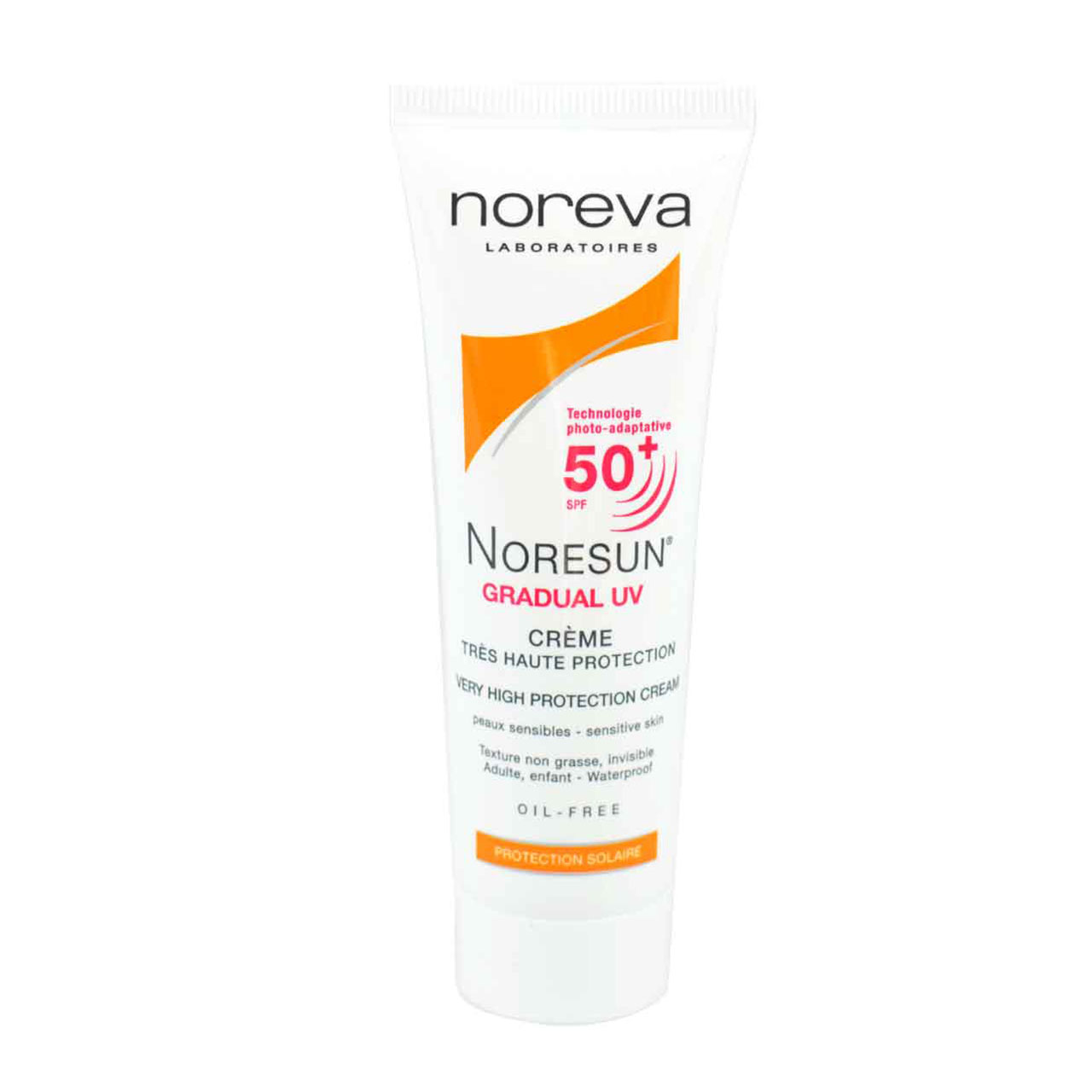 کرم ضد آفتاب فاقد چربی نوروا مدل spf50 نورسان حجم 40 میلی لیتر