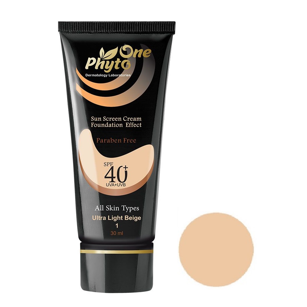 کرم ضد آفتاب فیتووان مدل ultra light beige spf 40 حجم 30 میلی لیتر