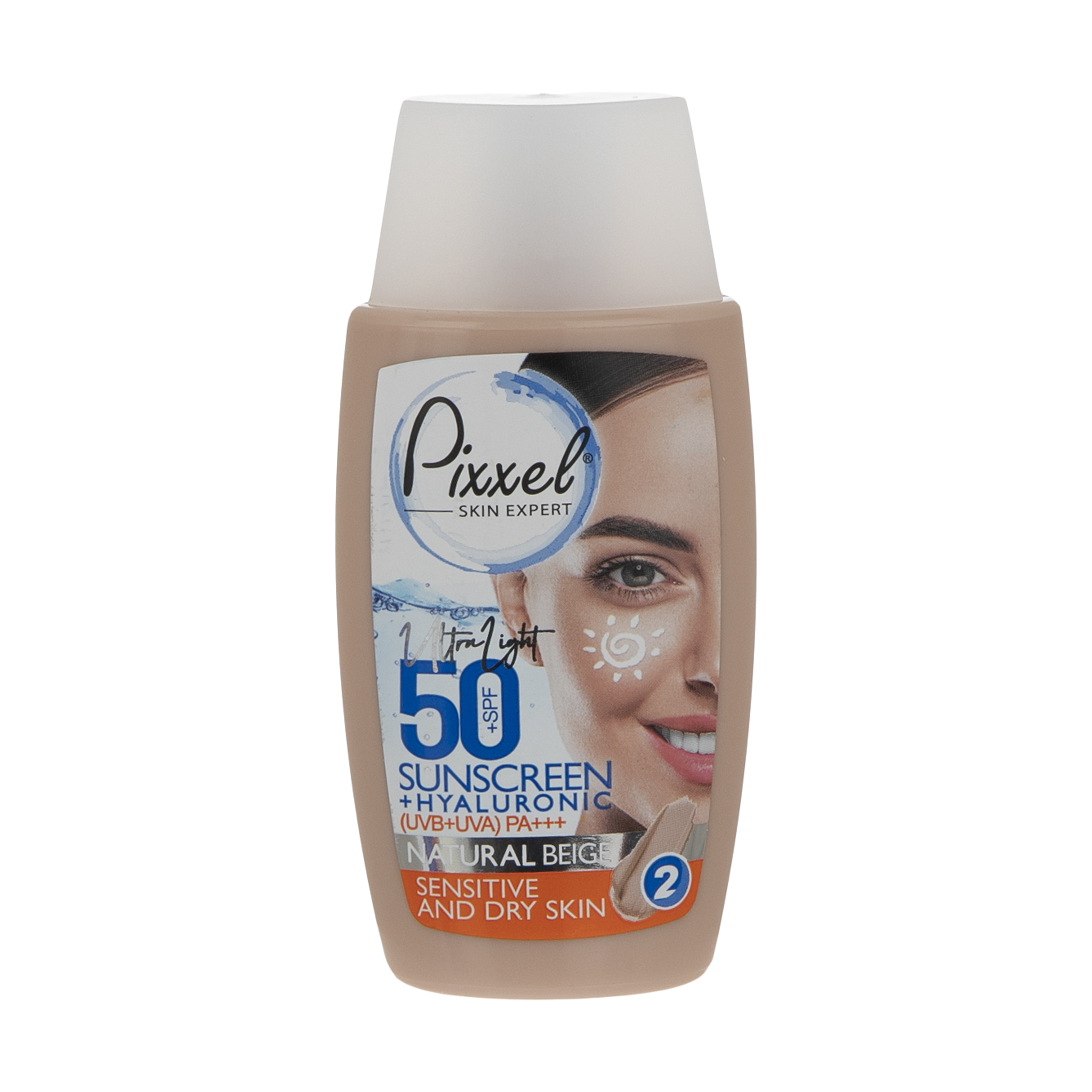 کرم ضد آفتاب پیکسل مدل natural beige حجم 50 میلی لیتر
