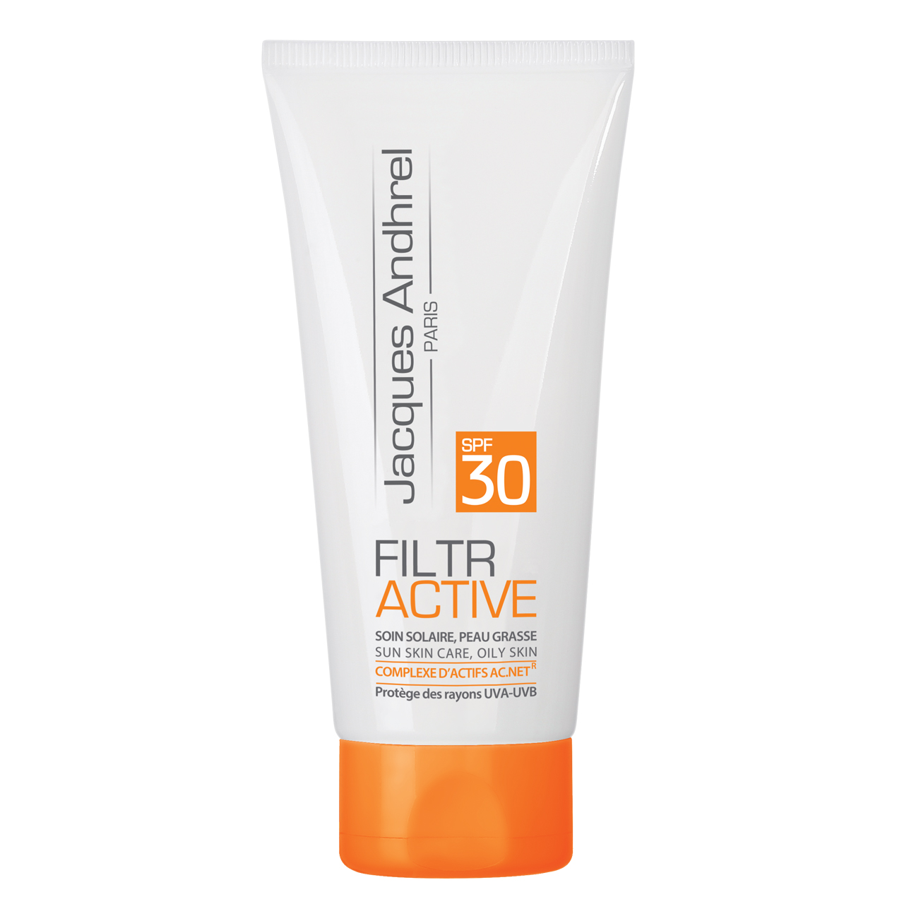 کرم ضد آفتاب ژاک آندرل پاریس مدل filtr active spf30 حجم 50 میلی لیتر