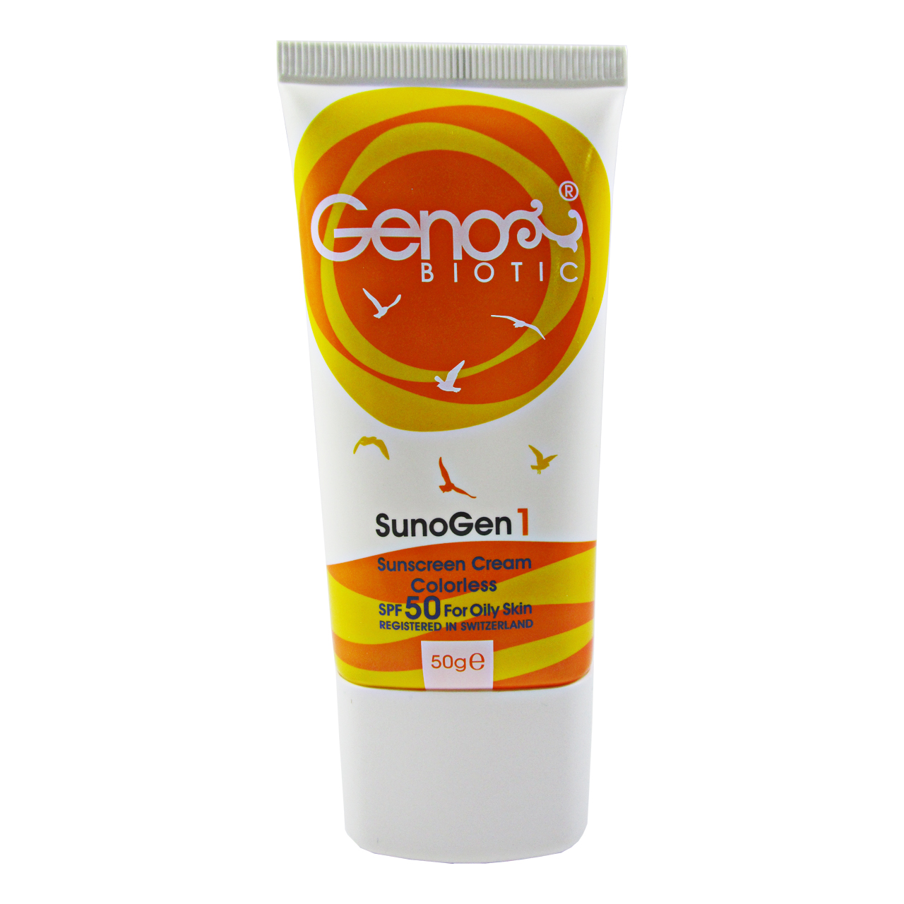 کرم ضد آفتاب ژنو بایوتیک مدل sun1 حجم 50 میلی لیتر
