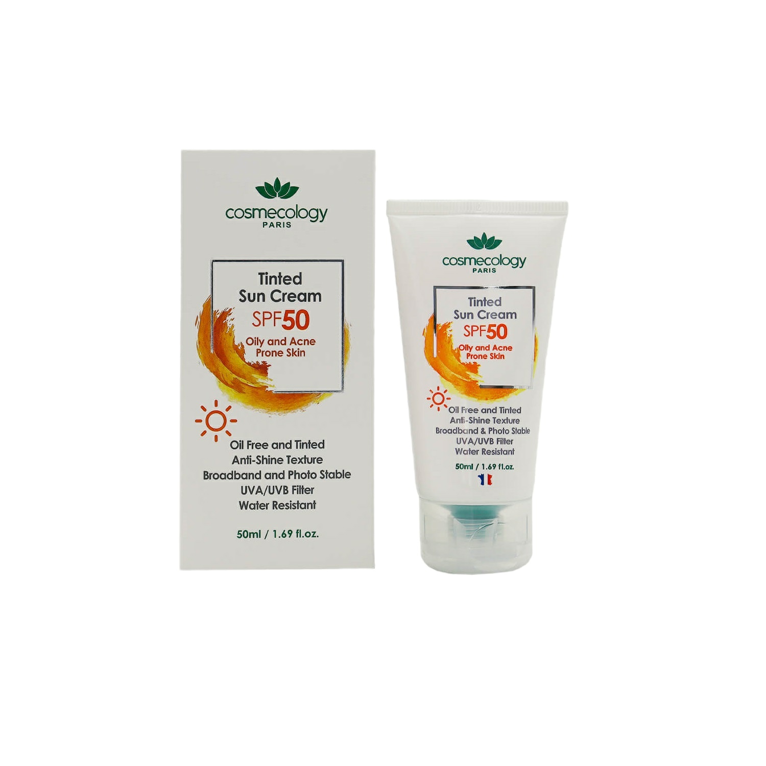 کرم ضد آفتاب کاسمکولوژی مدل anti shine حجم 50 میلی لیتر