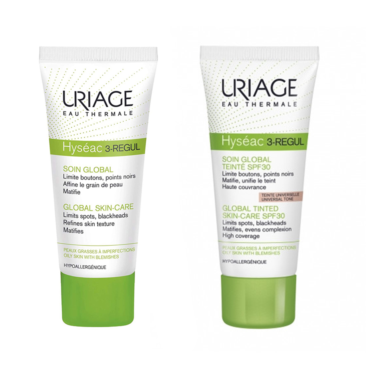 کرم ضد جوش قوی رنگی اوریاژ مدل hyseac 3 regul با spf30 حجم 40 میلی لیتر