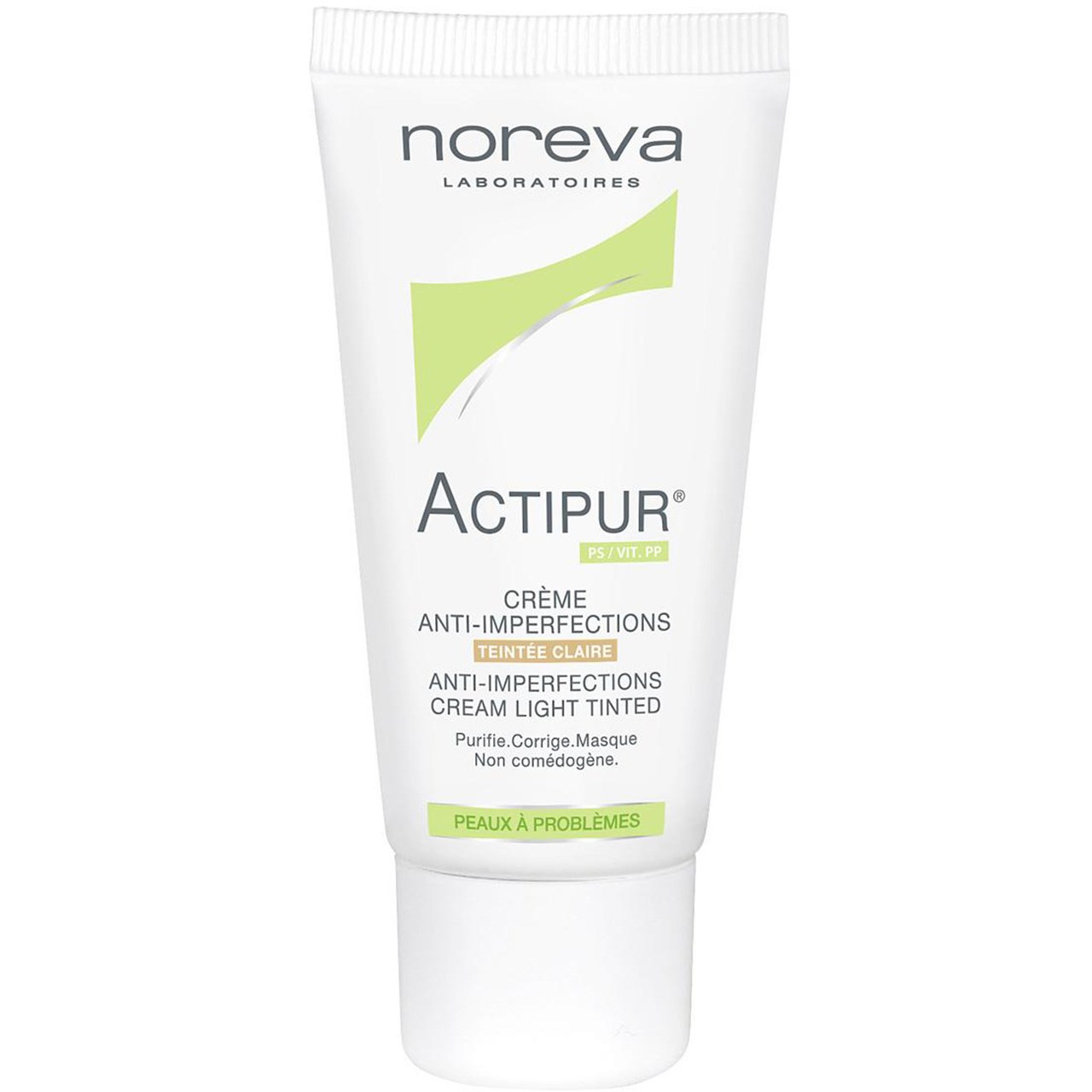 کرم ضد جوش نوروا سری actipur مدل light tinted حجم 30 میلی لیتر