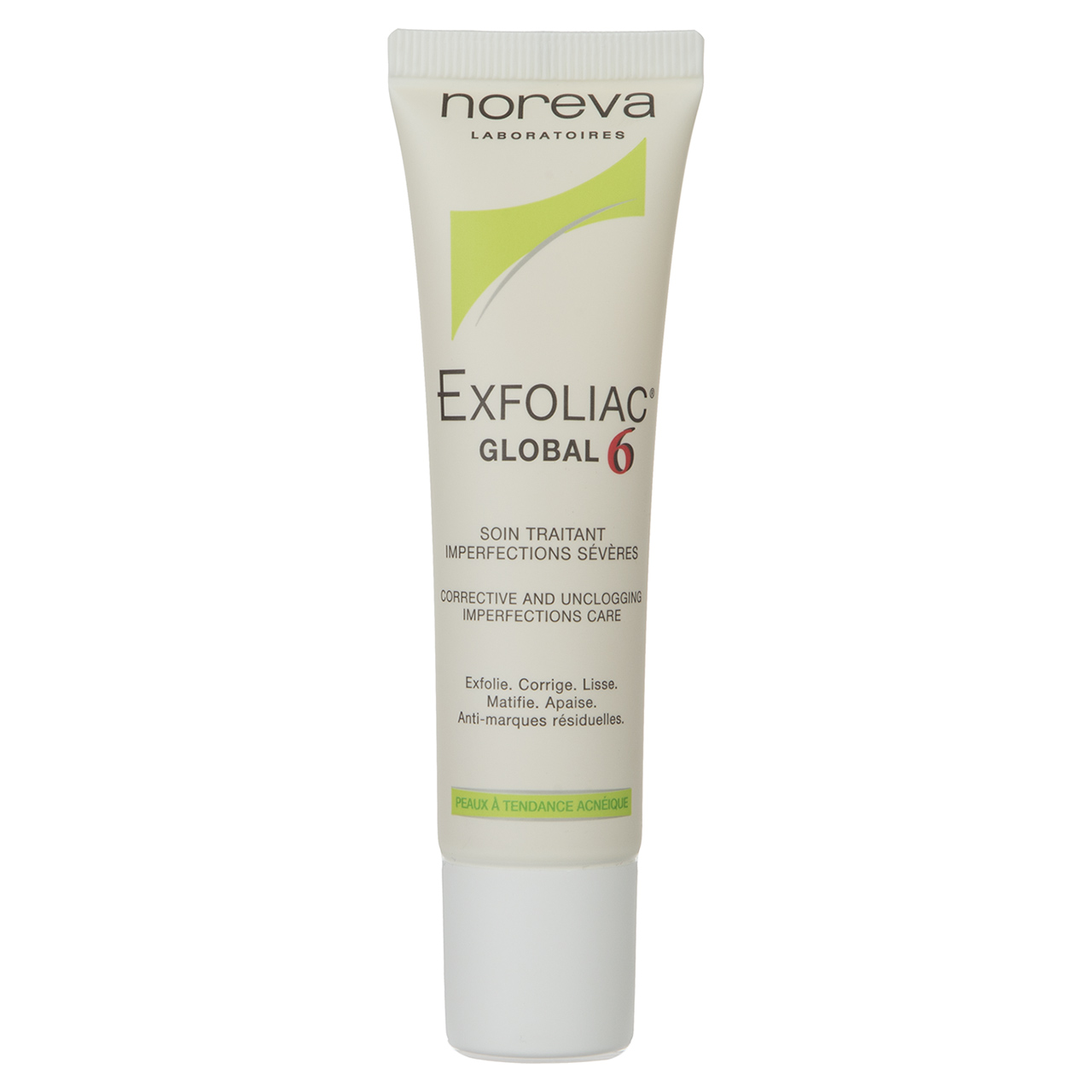 کرم ضد جوش نوروا مدل exfoliac global 6 حجم 30 میلی لیتر
