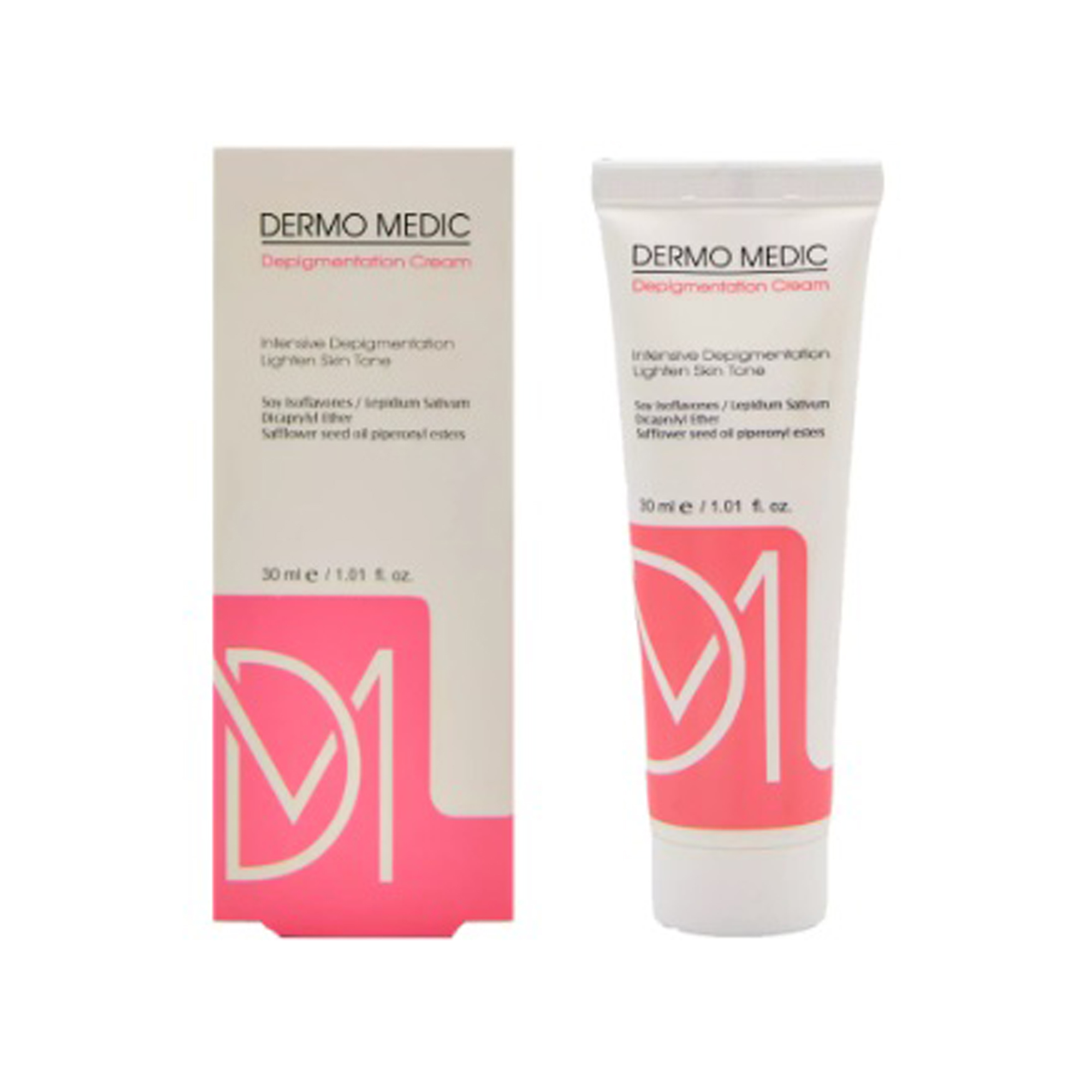 کرم ضد لک درمومدیک مدل depigmentation cream حجم 30 میلی لیتر