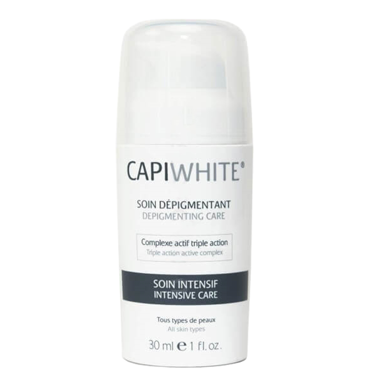 کرم ضد لک قوی شب کپیدرما مدل capiwhite night care حجم 30 میلی ایتر