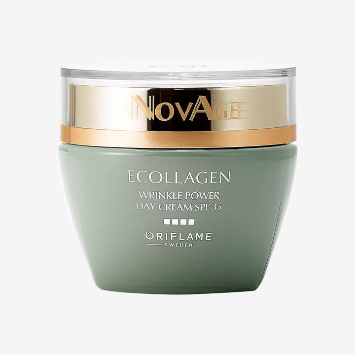 کرم ضد چروک اوریفلیم مدل 42426 novage ecollagen حجم 50 میلی لیتر